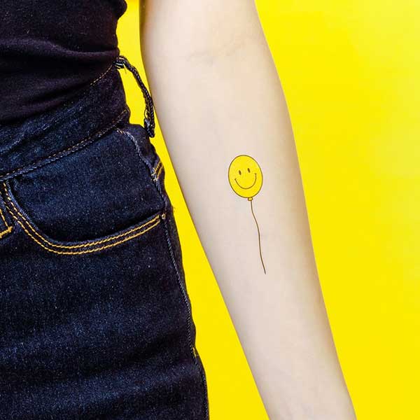 59 Tatuagens Fofas de Balões para Voar na sua Pele! [FOTOS]