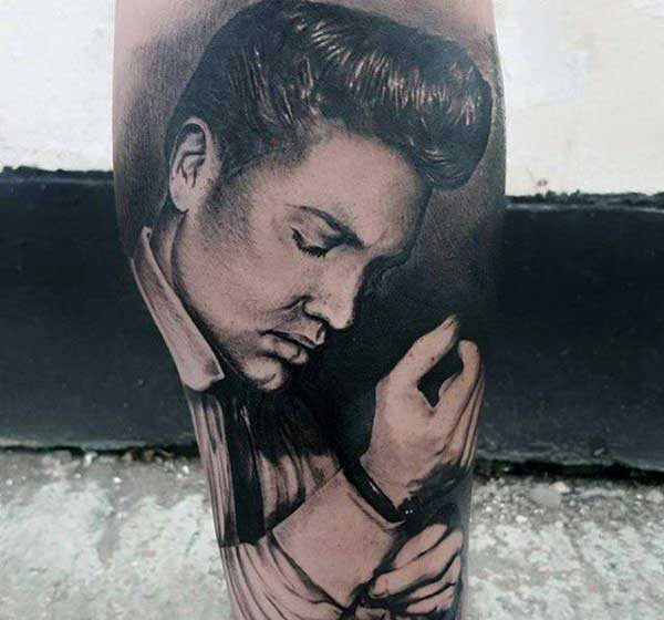 55 Tatuagens do Elvis Presley que Homenageiam o Rei do Rock!