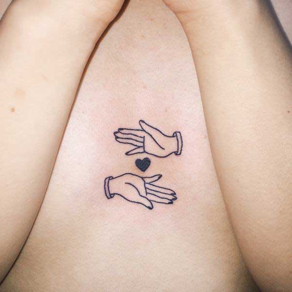 tattoo de coração 1