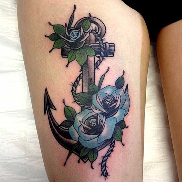 com rosa azul com rosa azul