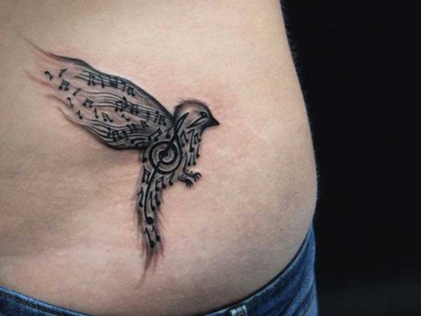 tattoos de música