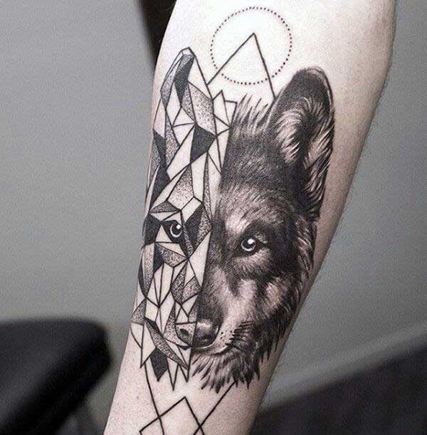 tatuagem de lobo tatuagem de lobo