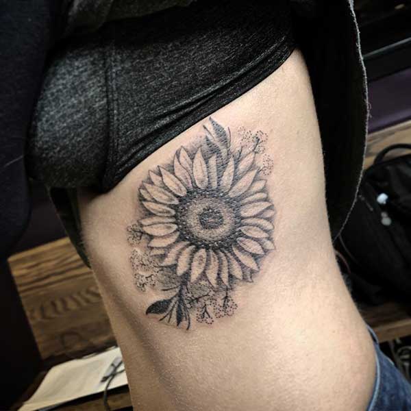 tatuagem de flor tatuagem de flor