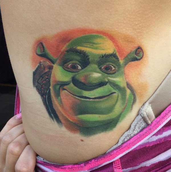 Tatuagens do Shrek 1 Tatuagens do Shrek 1