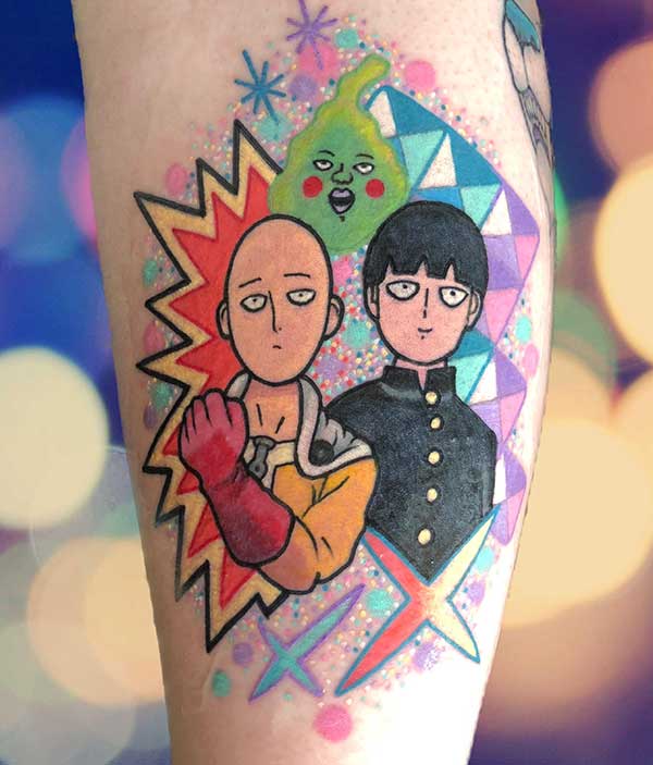 Tatuagem do One Punch Man 1 Tatuagem do One Punch Man 1