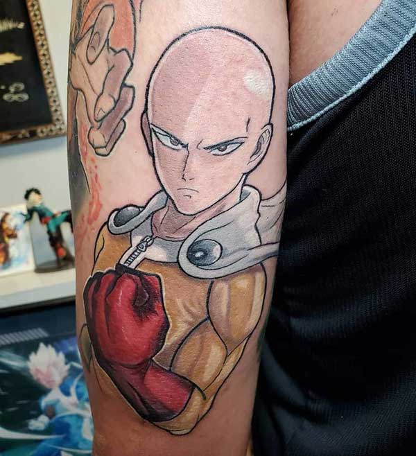 Tatuagem do One Punch Man 5 Tatuagem do One Punch Man 5