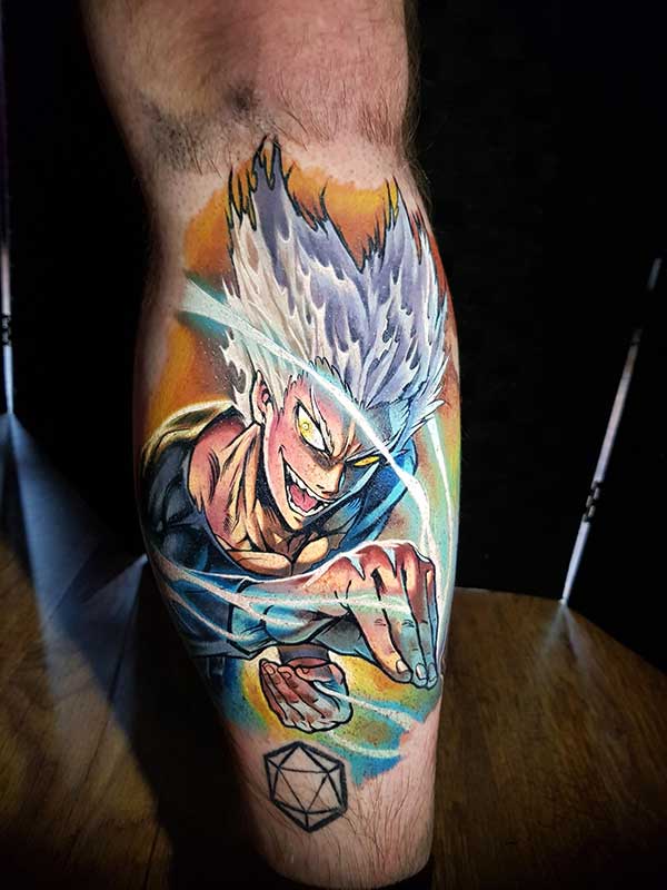Tatuagem do One Punch Man 8 Tatuagem do One Punch Man 8