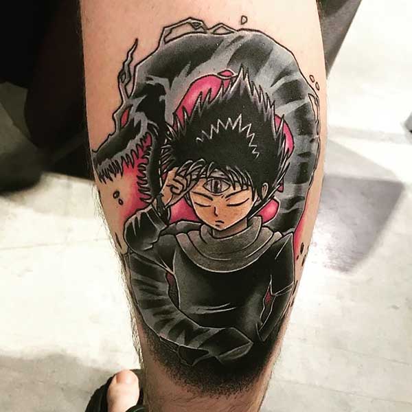 tattoo Yu Yu Hakusho 2 tattoo Yu Yu Hakusho 2