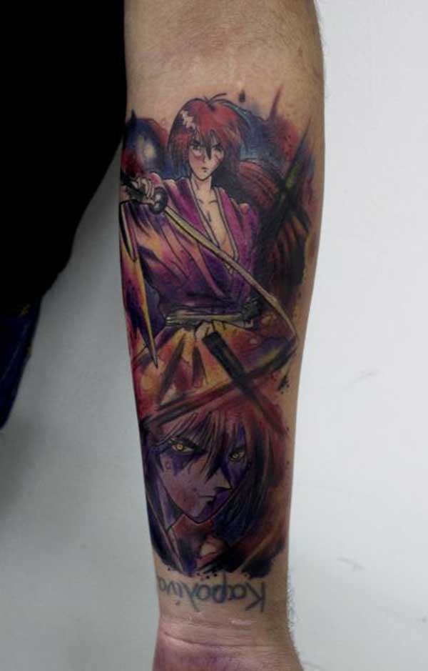 tatuagem Samurai X 5 tatuagem Samurai X 5