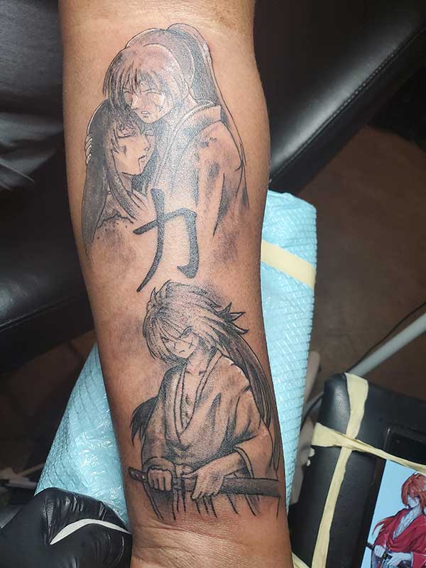 tatuagem Samurai X 6 tatuagem Samurai X 6