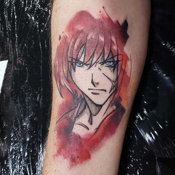 tatuagem Samurai X 9 tatuagem Samurai X 9