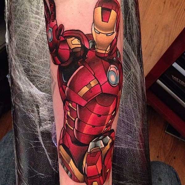 tatuagem de heroi tatuagem de heroi