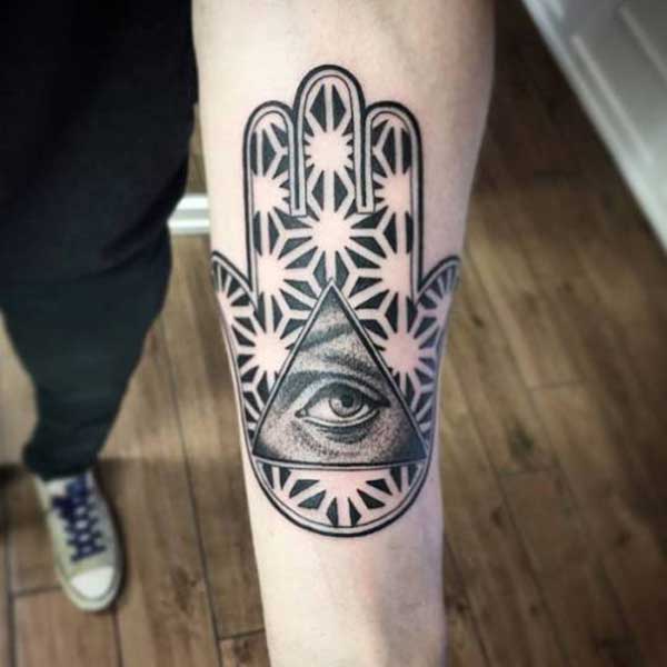 Imagens de Tatuagem de Hamsa Imagens de Tatuagem de Hamsa