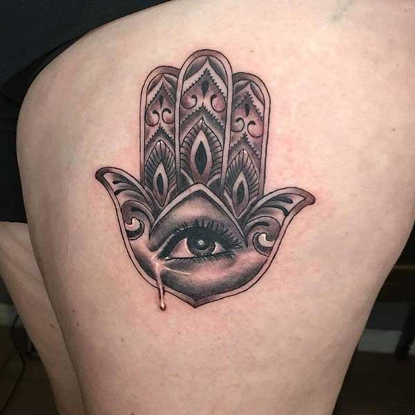 Tattoo de Hamsa Tattoo de Hamsa