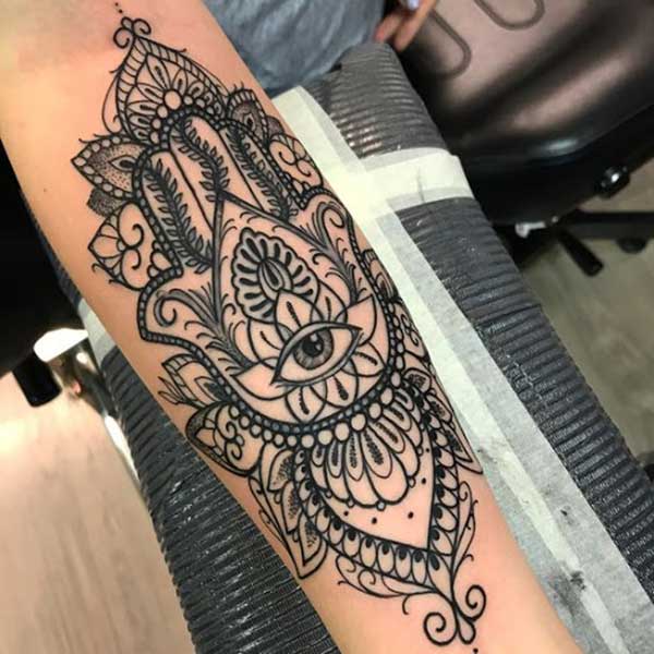 Tatuagem de Hamsa Tatuagem de Hamsa