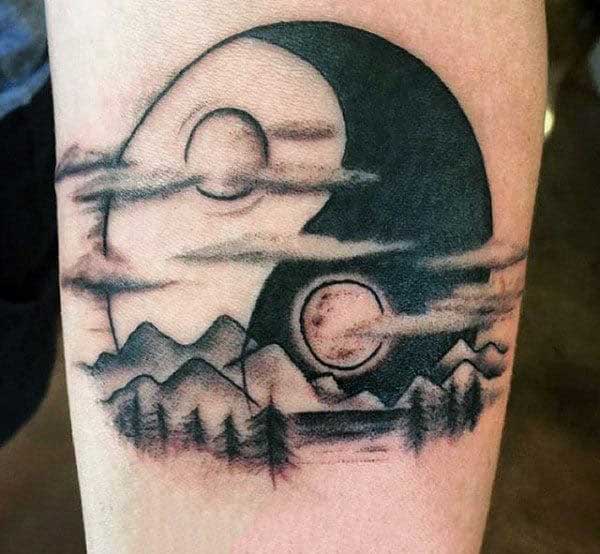 tattoo yin yang 2 tattoo yin yang 2