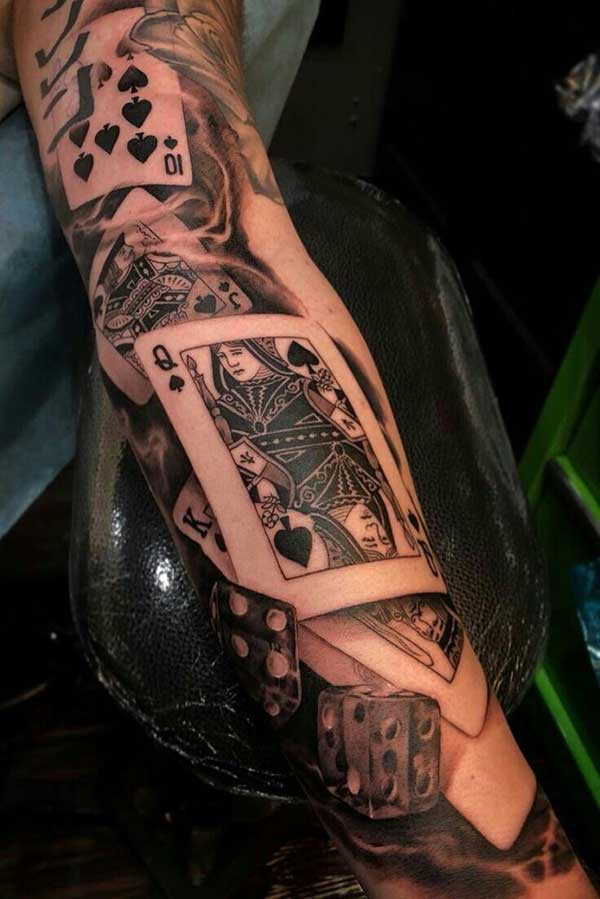 tatuagens de poker tatuagens de poker