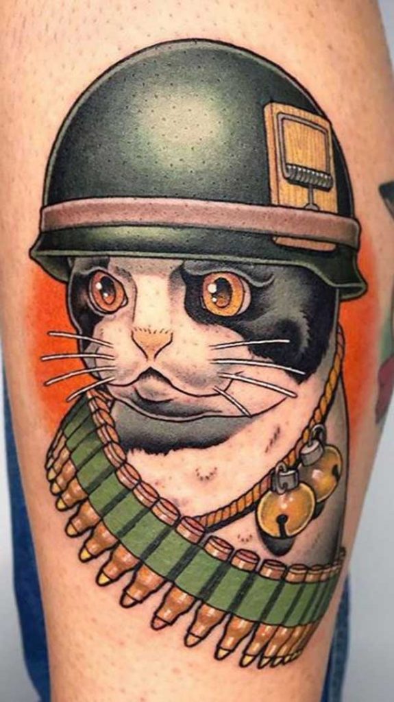 gato militar gato militar
