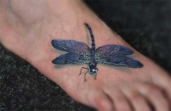 tattoo de libelula no pe tattoo de libelula no pe