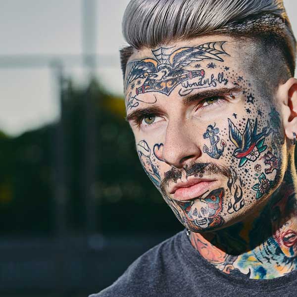 tatuagens no rosto tatuagens no rosto