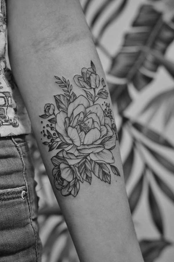 rosa minimalista