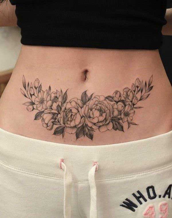 150+ Ideias de Tatuagens Femininas na Barriga + Significados