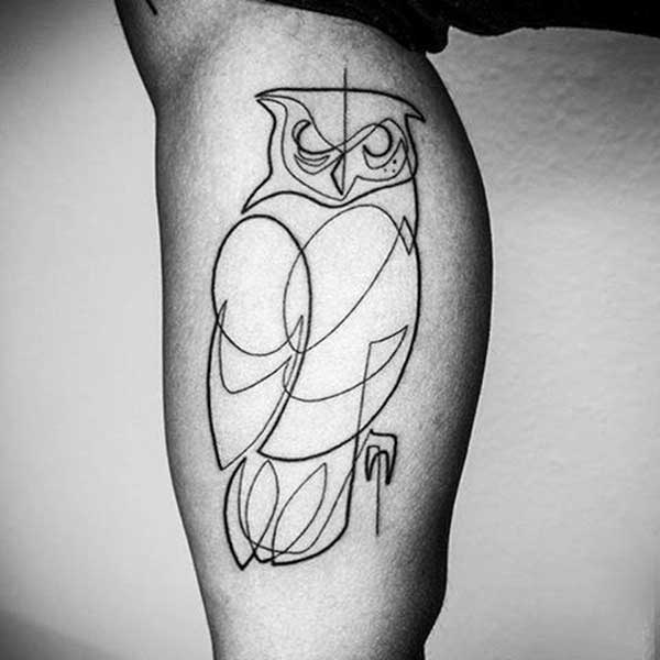 tattoo de coruja