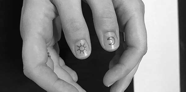 tattoos na unha tattoos na unha