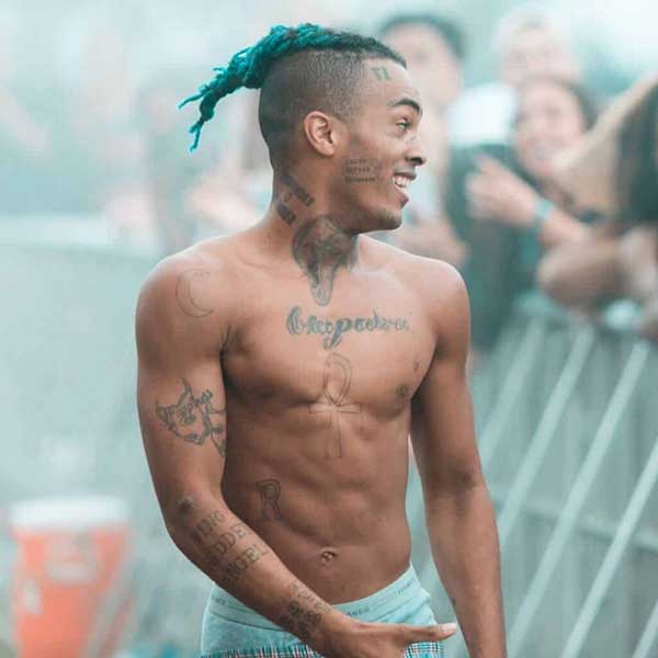 Ankh Cross on His Stomach