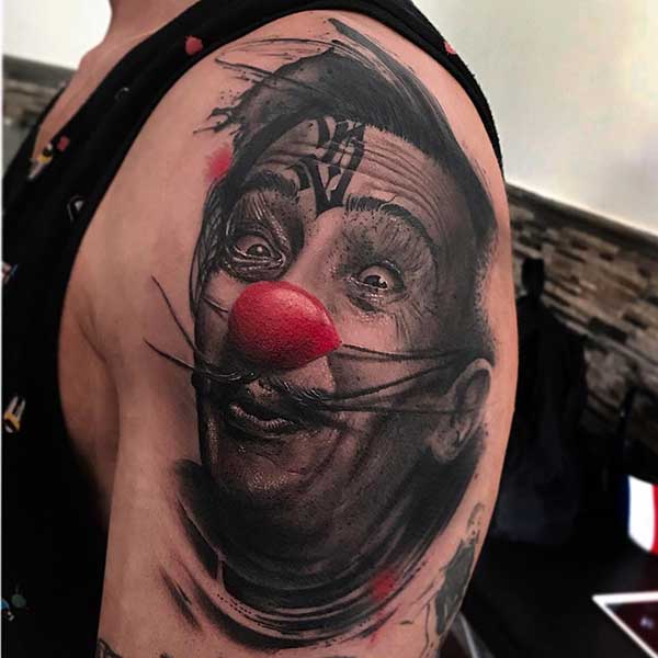 com contraste com contraste