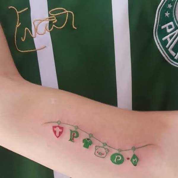 Tatuagens do Palmeiras femininas 1 Varal.