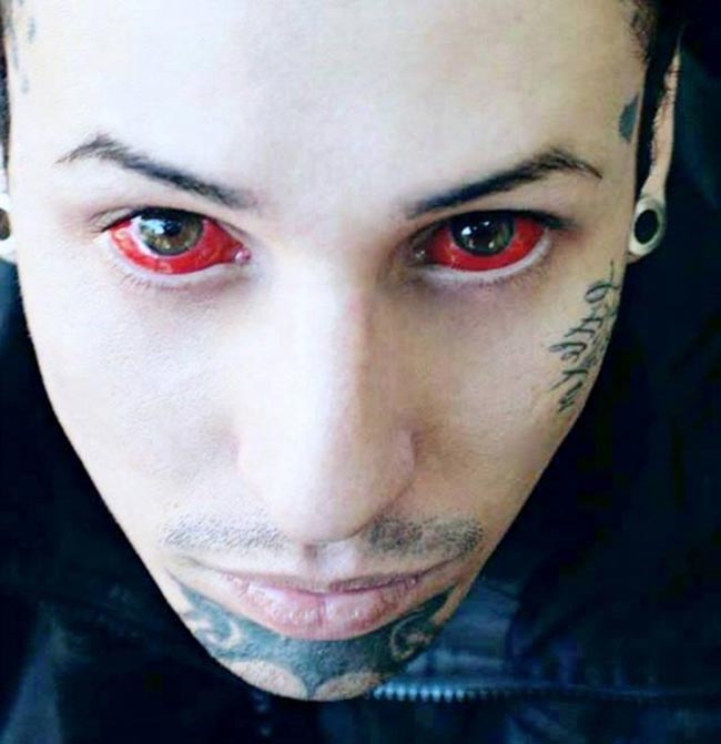 Eyeball Tattoo vermelho Eyeball Tattoo vermelho