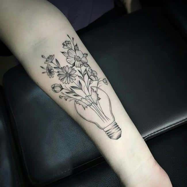 Lampada com flor 7 Lampada com flor 7
