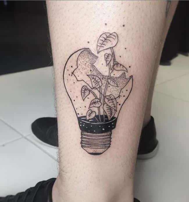 Lampada com flor 9 Lampada com flor 9