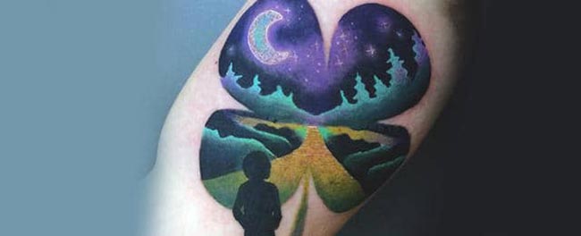 85+ Tatuagens de Trevo Masculinas e Femininas (FOTOS)
