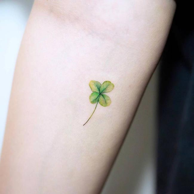 tatuagem de trevo tatuagem de trevo