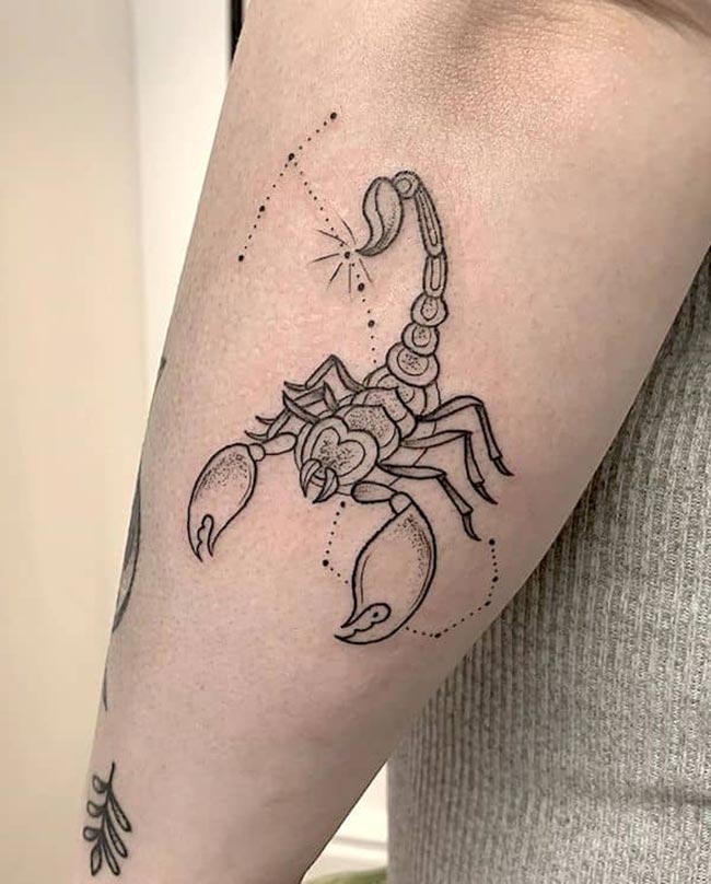Fotos de tatuagem feminina de escorpiao Fotos de tatuagem feminina de escorpiao