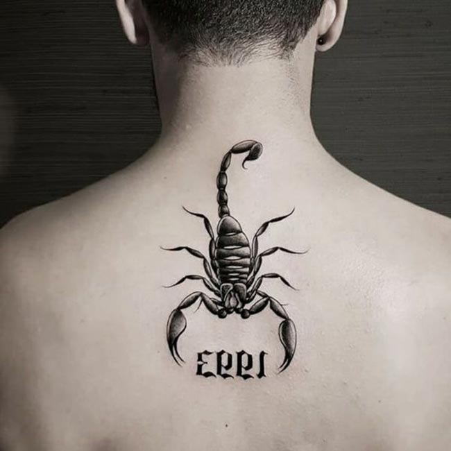 tatuagem nas costas de escorpiao 5 tatuagem nas costas de escorpiao 5