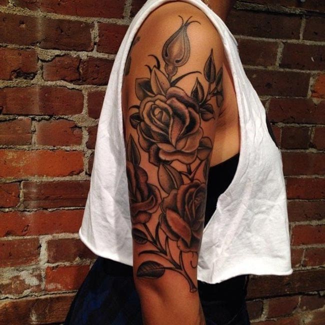 Tatuagem de Flores 3 Tatuagem de Flores 3