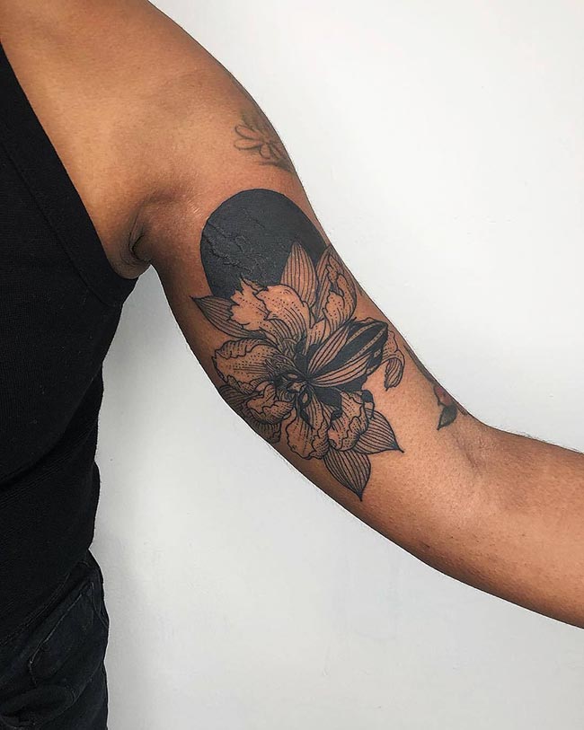 Tatuagem de Flores 5 Tatuagem de Flores 5