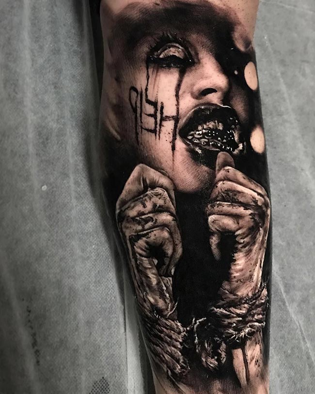 Tatuagens para Pele Negra 4 Tatuagens para Pele Negra 4