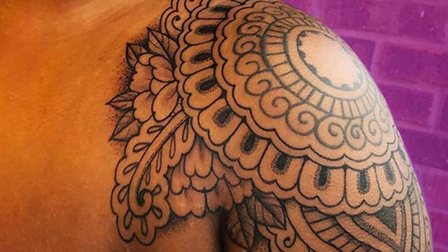 mandala no ombro 3 mandala no ombro 3