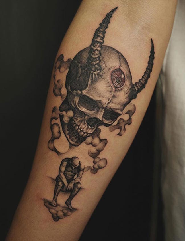 tatuagem de demonio tatuagem de demonio
