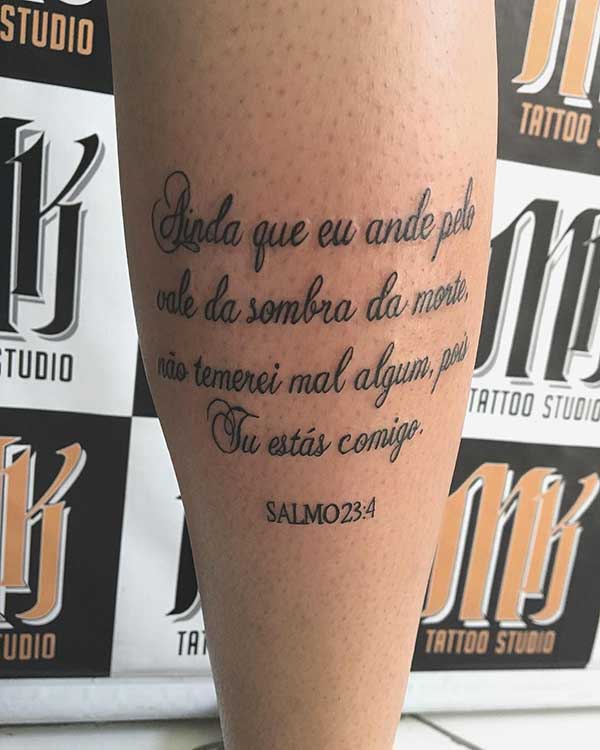 tatuagens de salmos para tatuar