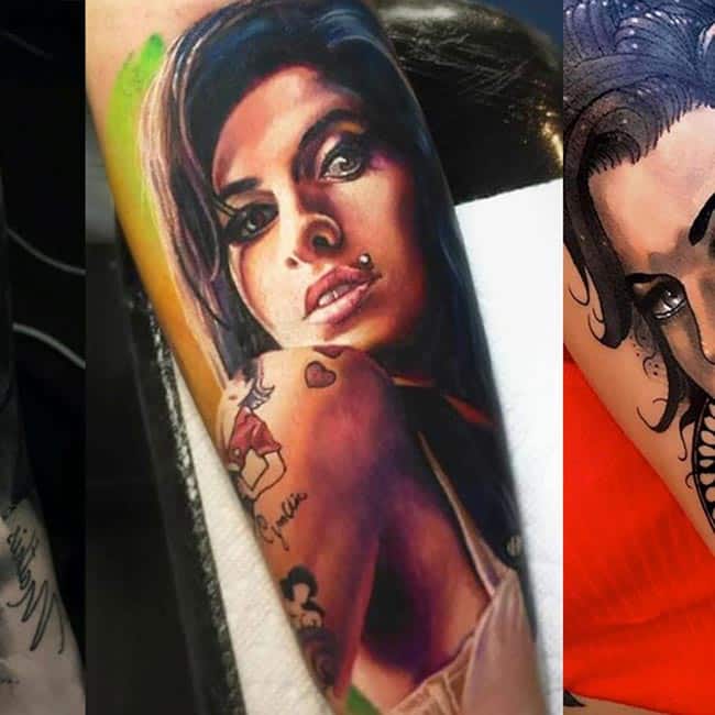 Tattoos de Amy Winehouse Tattoos de Amy Winehouse