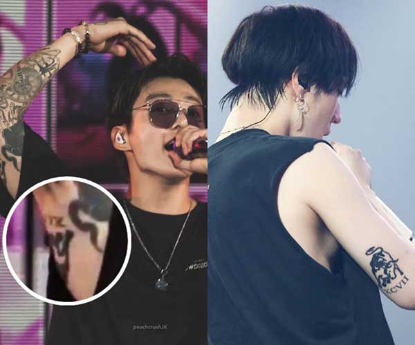 Tattoos do Jungkook Tattoos do Jungkook