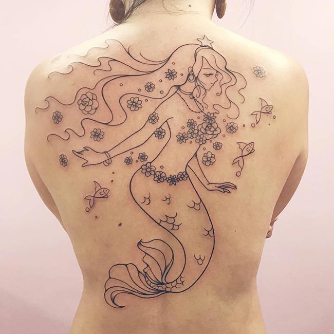 Tatuagem de Iemanja 7
