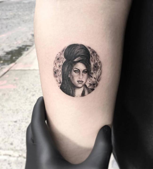 Tatuagens de Amy Winehouse Tatuagens de Amy Winehouse