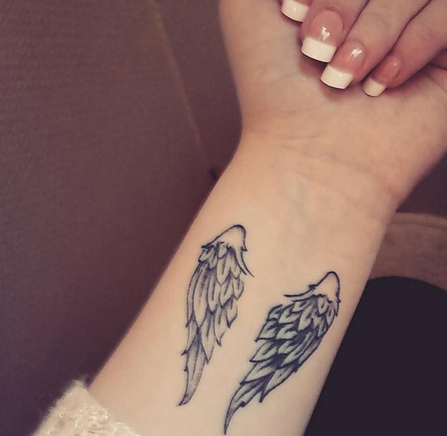 Tatuagens de asas delicadas 3 3 Tatuagens de asas delicadas 3 3