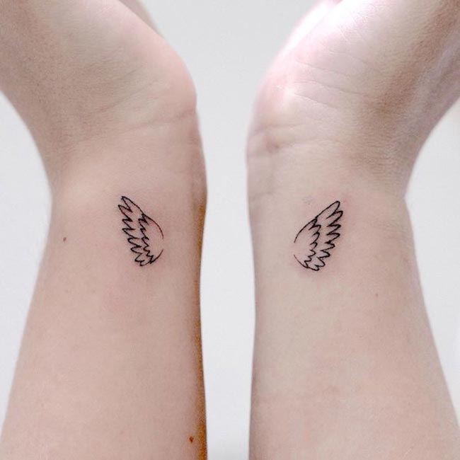 Tatuagens de asas delicadas 4 Tatuagens de asas delicadas 4